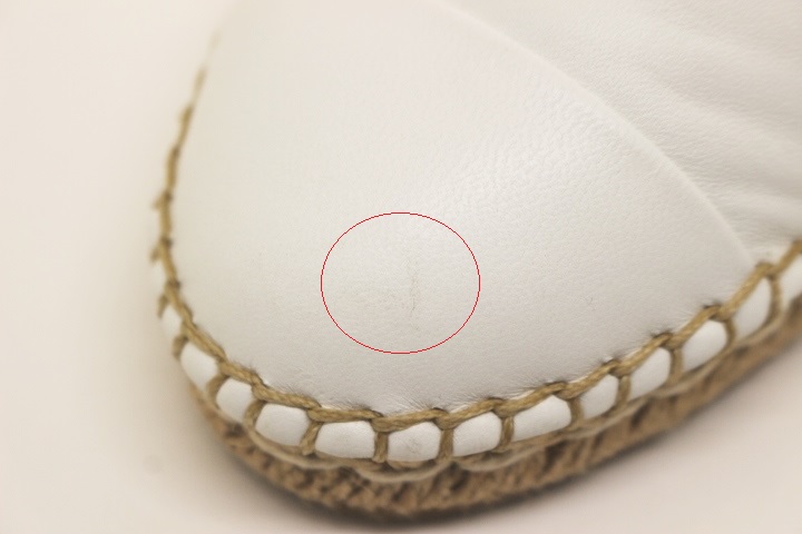 プラダのレザーエスパドリーユ⭐︎38サイズ PRADA SPORT プラダスポーツ レディース エスパドリーユ サイズ