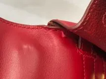 HERMES　エルメス　ショルダーバッグ　ケリー32　ルージュヴィフ　GP　【431】HG