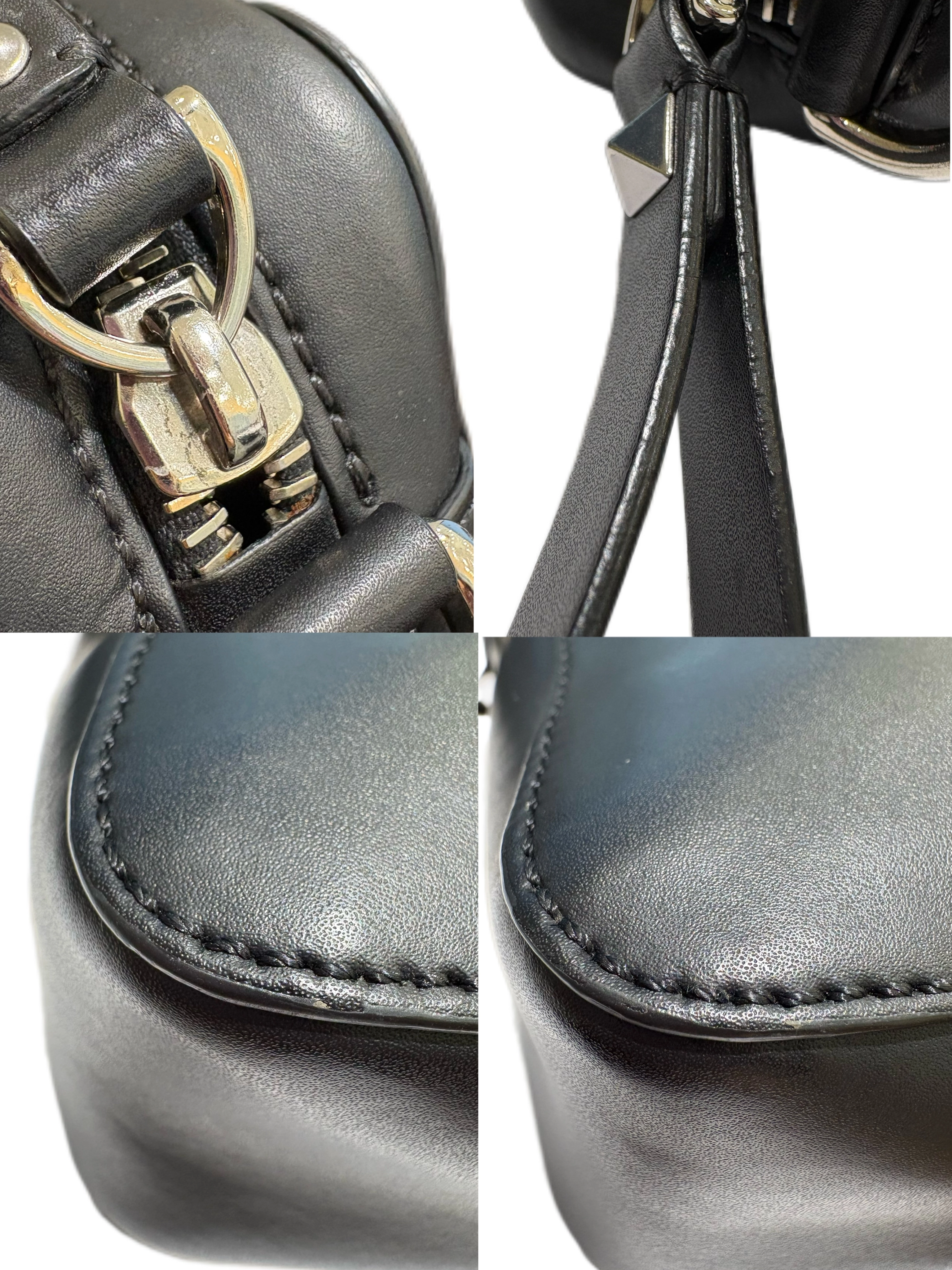 VALENTINO ヴァレンティノ 2wayバッグ ブラック レザー 2148103858666 【432】