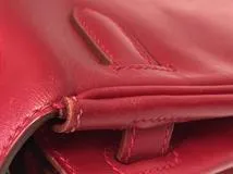 HERMES　エルメス　ショルダーバッグ　ケリー32　ルージュヴィフ　GP　【431】HG