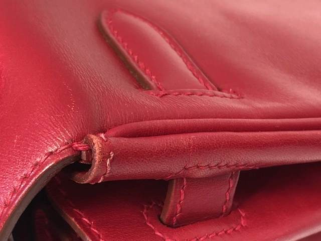 HERMES　エルメス　ショルダーバッグ　ケリー32　ルージュヴィフ　GP　【431】HG