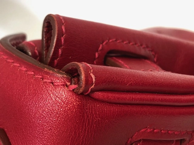 HERMES　エルメス　ショルダーバッグ　ケリー32　ルージュヴィフ　GP　【431】HG