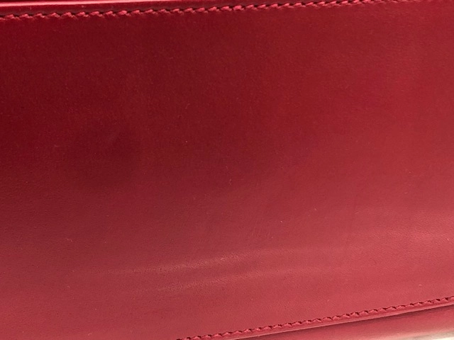 HERMES　エルメス　ショルダーバッグ　ケリー32　ルージュヴィフ　GP　【431】HG