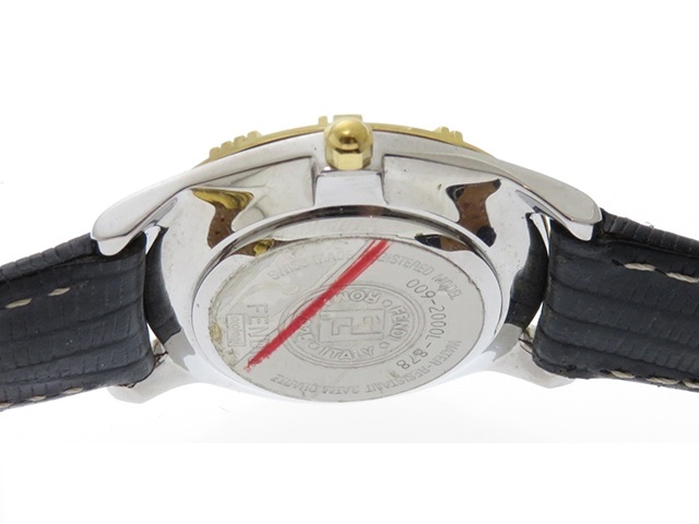 FENDI フェンディ 時計 ズッカ 2000L レディース時計 ホワイト文字盤