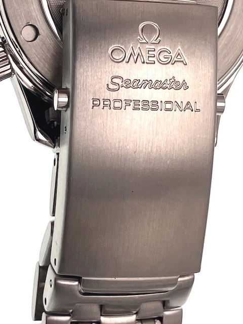 OMEGA オメガ 腕時計 シーマスターダイバー300 2221.80 ステンレススチール ブルー文字盤 クオーツ【472】MN