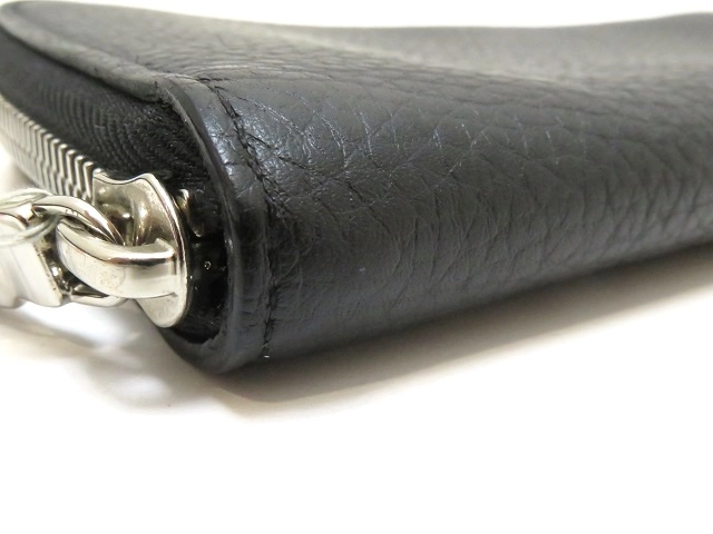 LOUIS VUITTON ルイ・ヴィトン ジッピーウォレット・ヴェルティカル トリヨンレザー ノワール M58412【430】2148103698743