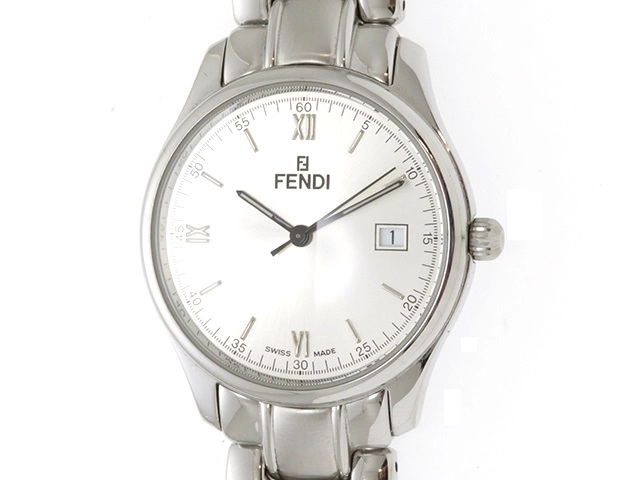 FENDI フェンディ 時計 210G シルバー文字盤 メンズ時計 クオーツ 