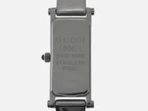 GUCCI 1500 L ステンレススチール クォーツ時計　ピンクシェル文字盤 GUCCI グッチ 時計 1500L クオーツ ピンクシェル SS ステンレス
