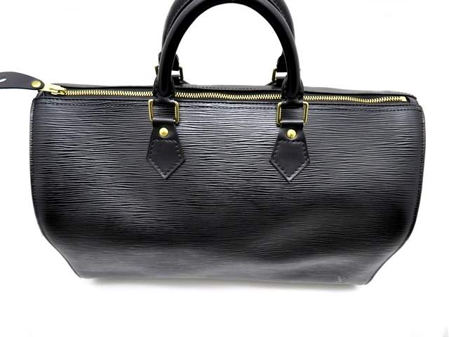 LOUIS VUITTON　ルイ･ヴィトン　スピーディ35　エピ　ノワール　ネビー　M42992　2147200530529【437】