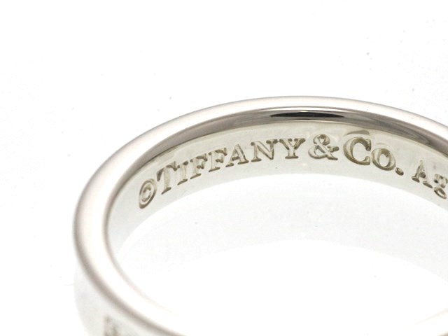 Tiffany&Co ティファニー アクセサリー 1837ナロー リング 13.5号 Ag925 シルバー 4.0g【473】