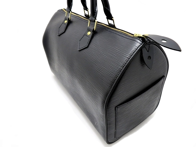 LOUIS VUITTON　ルイ･ヴィトン　スピーディ35　エピ　ノワール　ネビー　M42992　2147200530529【437】
