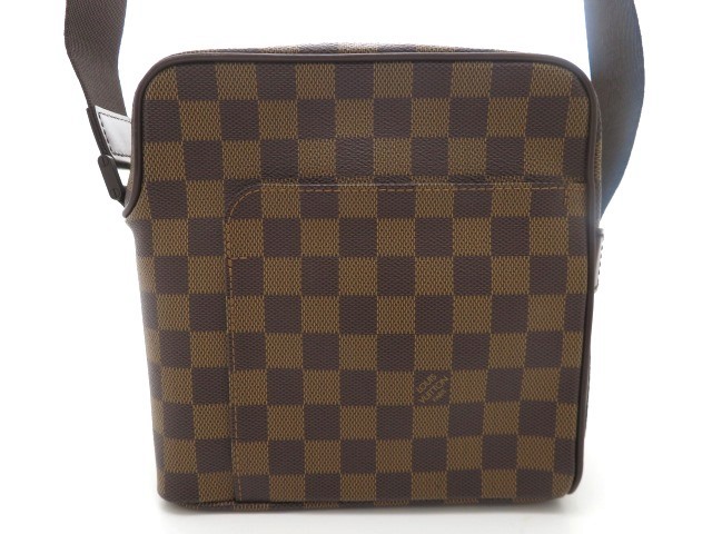 LOUIS VUITTON オラフPM ショルダーバッグ ダミエ エベヌ N41442