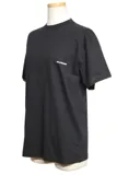 BALENCIAGA バレンシアガ 衣類 Tシャツ レディースXS ブラック コットン 613969 (2143200593342) 【200】