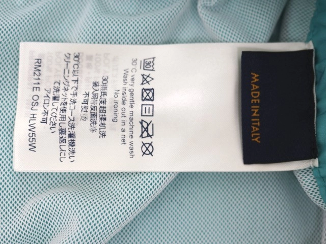 LOUIS VUITTON ルイヴィトン 衣類 スイムウェア3Dポケットモノグラムボードショーツ メンズXL グリーン ナイロン RM211E OSJ HLW55W