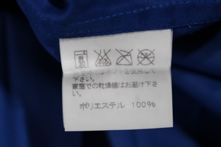ISSEY MIYAKE　イッセイミヤケ　シャツ　長袖　メンズ2　ブルー　ポリエステル　（2148103231292）【200】