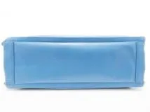 Salvatore Ferragamo フェラガモ　ガンチーニ トートバッグ　ネイビー/ブラック　キャンバス/レザー　EE-21 0883　2148103717154【437】