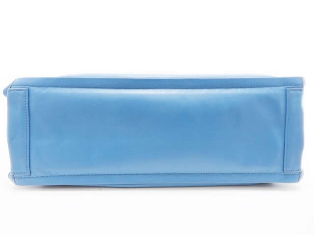 Salvatore Ferragamo フェラガモ　ガンチーニ トートバッグ　ネイビー/ブラック　キャンバス/レザー　EE-21 0883　2148103717154【437】