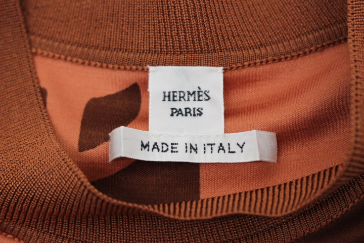 HERMES エルメス 衣類 ワンピース レディース 36 ブラウン