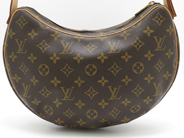 美品 ルイ ヴィトン モノグラム クロワッサンMM M51512 ショルダーバッグ バッグ LV 0056  LOUIS VUITTON