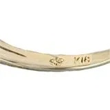 JEWELRY　ノンブランドジュエリー　リング　指輪　K18　D　ダイヤモンド　約1.4g　11.5号　2145000246947【２０８】