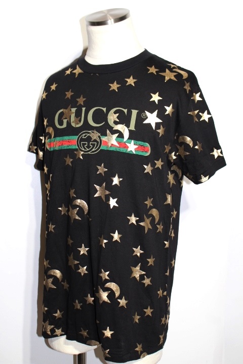 GUCCI グッチ STARS AND MOON Tシャツ クルーネックTシャツ 580968