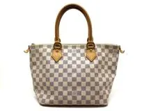 LOUIS VUITTON　ルイ・ヴィトン　ハンドバッグ　サレヤPM　ダミエ・アズール　N51186　2148103760662　【中古】　【大黒屋】　【200】