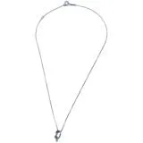 JEWELRY　ジュエリー　ネックレス 　PT８５０　PS　D　ピンクサファイア　ダイヤモンド0.02ｃｔ　約2.4g　2145000247579【２０８】