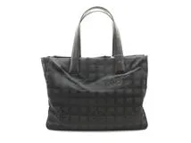 CHANEL シャネル ニュートラベルライントートMM ブラック