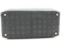 CHANEL シャネル ニュートラベルライントートMM ブラック