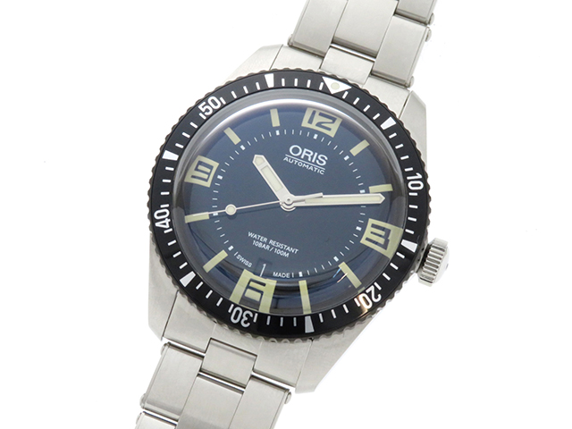 ORIS オリス 時計 ダイバーズ65 017337707 4064-07 ブラック メンズ