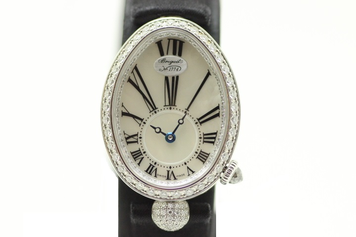 ブレゲ Breguet 財布 白 レザー
