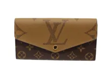 LOUIS VUITTON ルイヴィトン 財布 ポルトフォイユ・サラ モノグラム・ジャイアントリバース M80726 参考定価：\111,100- (2147100502626) 【200】
