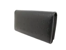 BVLGARI ブルガリ 財布 ブルガリロゴ インフィニートゥムラージウォレット ブラック カーフ 291750 (2120000308130) 【200】