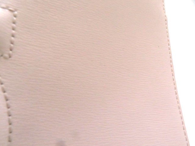 Salvatore Ferragamo サルヴァトーレ・フェラガモ ガンチーニ クラッチバッグ ライトベージュ レザー KM-22 D299【430】2147400268444