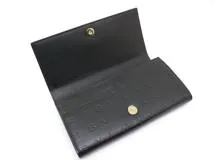 BVLGARI ブルガリ 財布 ブルガリロゴ インフィニートゥムラージウォレット ブラック カーフ 291750 (2120000308130) 【200】