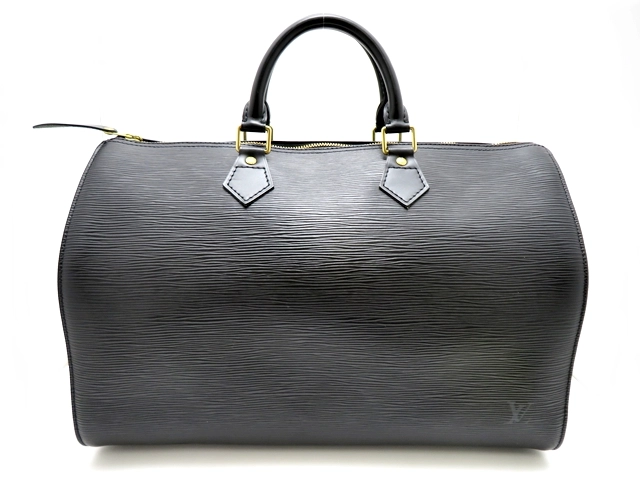 LOUIS VUITTON　ルイ･ヴィトン　スピーディ35　エピ　ノワール　ネビー　M42992　2147200530529【437】