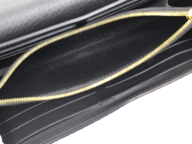 LOUIS VUITTON ルイヴィトン 財布 ポルトフォイユ・カプシーヌ トリヨン ノワール M64551 参考定価:¥228,800- (2147100542523) 【200】