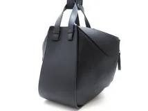 LOEWE　ロエベ　ハンモックバッグ　スモール　ブラック　カーフ　387.30.S35　2WAYショルダーバッグ【431】