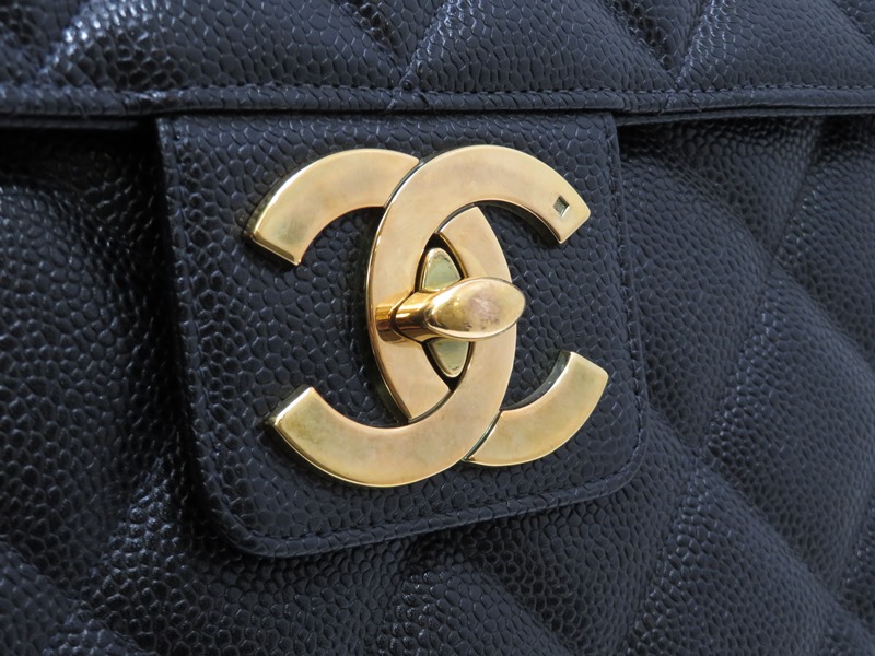 CHANEL シャネルマトラッセブリーフケースビジネスバックキャビアスキン 11560654_1.jpg