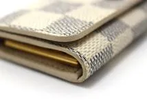 LOUIS VUITTON ルイヴィトン キーケース ミュルティクレ4 ダミエ・アズール N61745 (2148103800122) 【200】