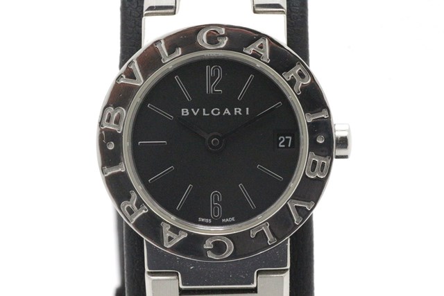 BVLGARI ブルガリブルガリ BB23SS 黒文字盤 腕時計 楽天市場】BVLGARI ブルガリ ブルガリブルガリ BB23SS 黒文字盤