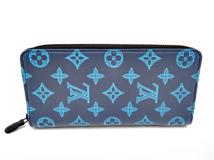 LOUIS VUITTON　ルイ・ヴィトン　ジッピーウォレット・ヴェルティカル　モノグラム・シャドウ　ネイビー　M82322　2147100548587【437】