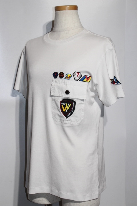 ロゴなど LOUIS ルイヴィトン ワッペン Tシャツの通販 by TOKIWA 