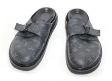 #美品Louis Vuitton モノグラム イージーラインミュール サンダル9 LOUIS VUITTON - 未使用 ルイヴィトン LOUIS VUITTON サンダル