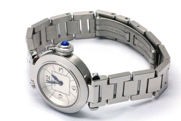 Cartier カルティエ ミスパシャ W3140007 シルバー文字盤 ステンレス