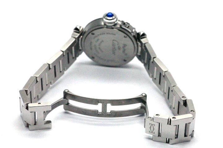 Cartier カルティエ ミスパシャ W3140007 シルバー文字盤 ステンレス