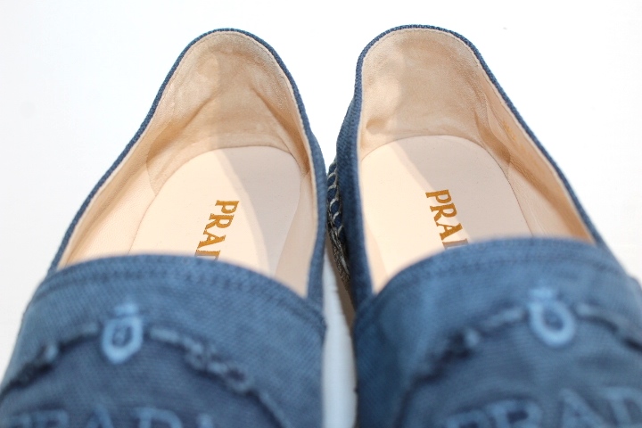PRADA プラダ エスパドリーユ 紺 4103724E0058 PRADA プラダ エスパドリーユ スニーカー - メルカリ