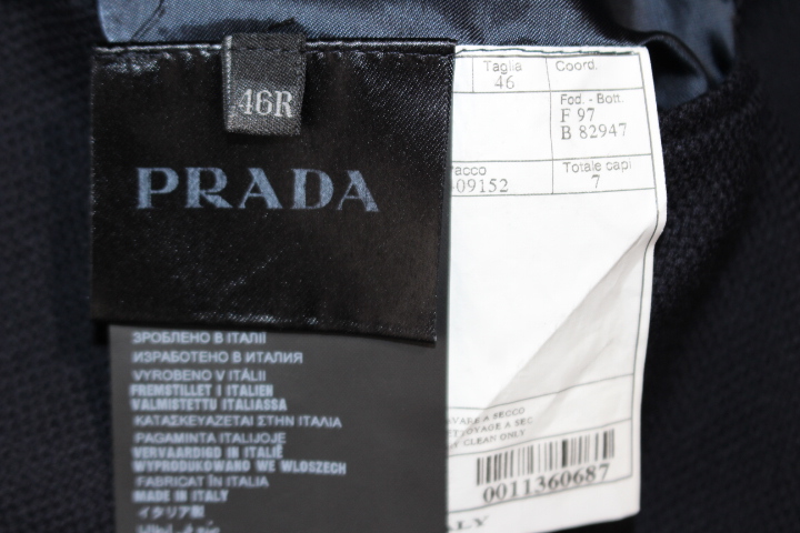 【 ルイ 】プラダ　テーラードジャケット　サイズ46R 中古・古着通販】PRADA (プラダ) ナイロンテーラードジャケット
