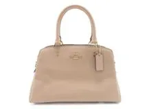 COACH コーチ 2wayバッグ ベージュ レザー 【431】2148103989803 の