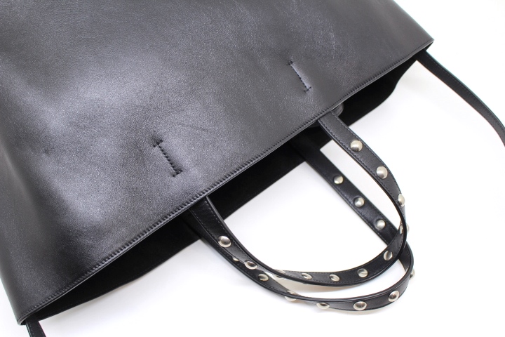 CELINE セリーヌ スタッズ トートバッグ ブラック レザー